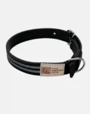 black reflective big dog collar main