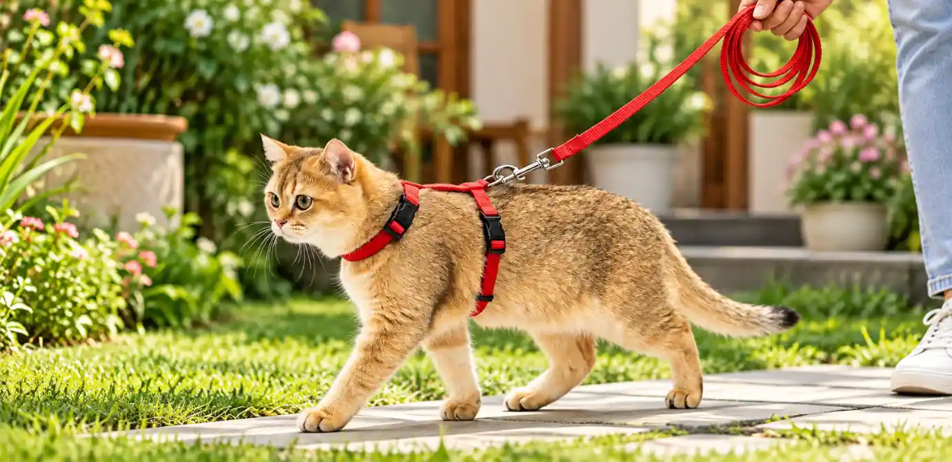 cat harness featured image